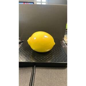 Ceramic Crazed Lemon Figurine - large